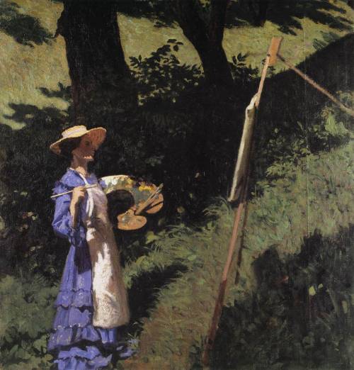 idunn-my-ordinary-madness:

Károly Ferenczy - The Woman Painter (1903)
